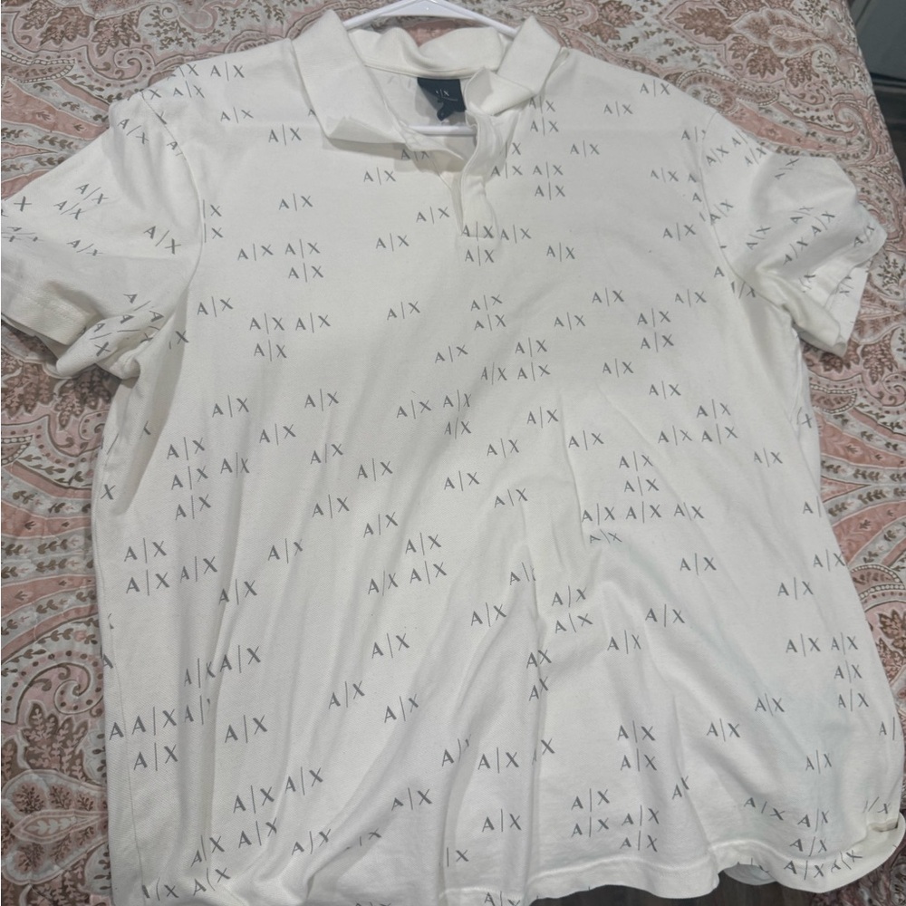 Men's White Polo Shirt